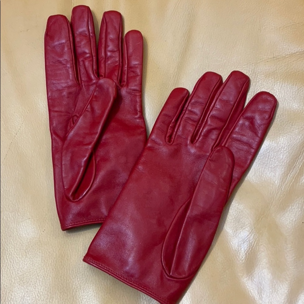 Gucci leather gloves - Picture 4 of 7